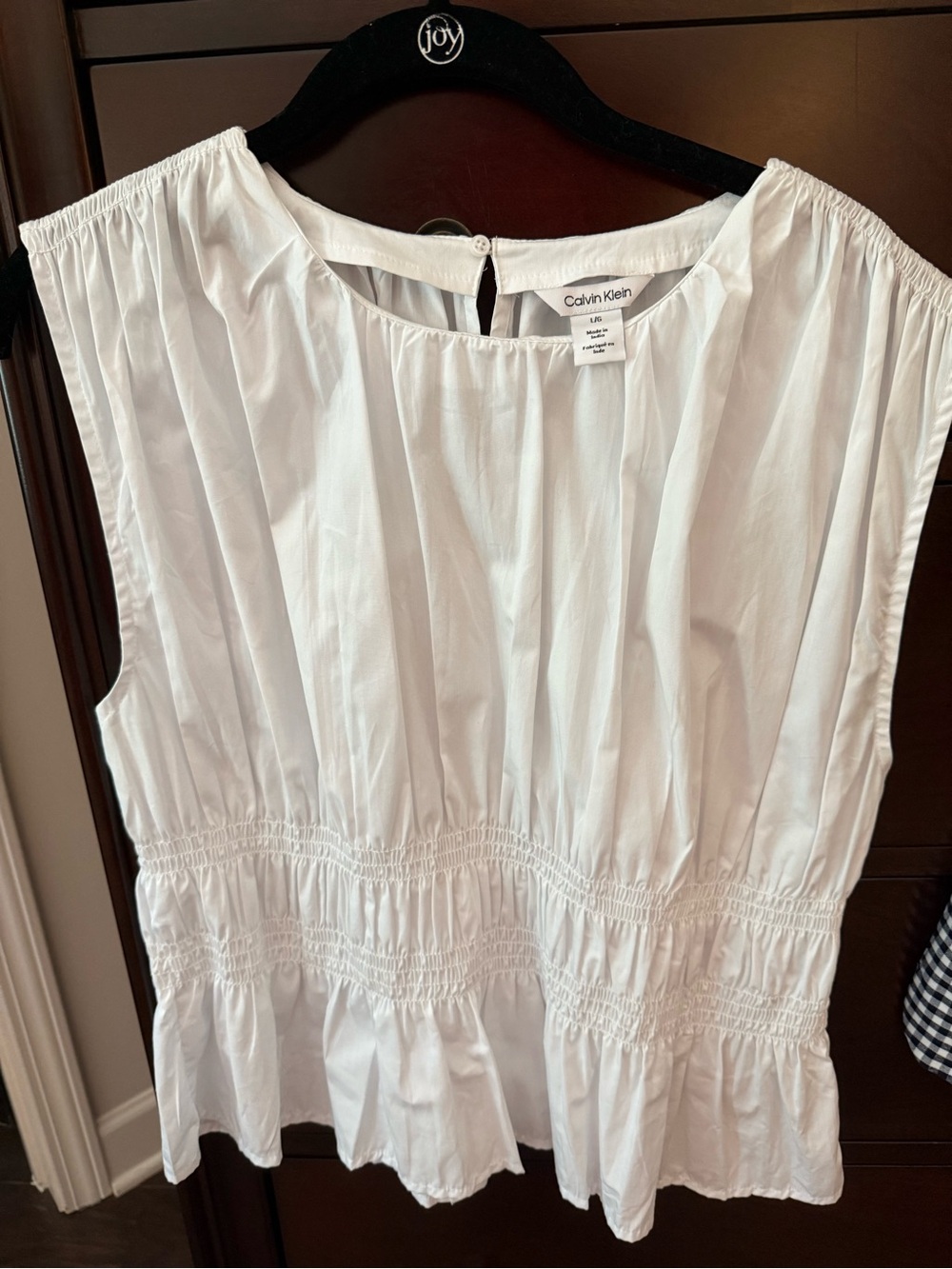 Calvin Klein Peplum Top